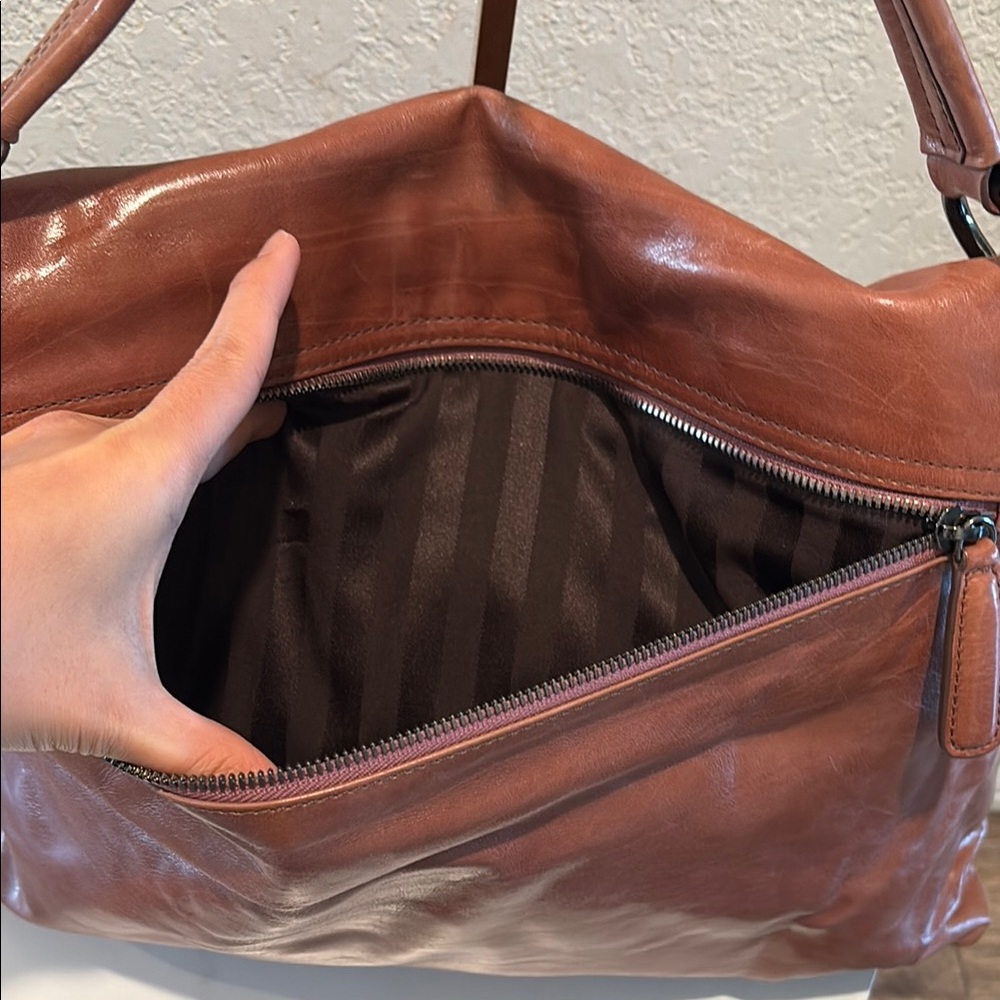 MCM Brown Leather Bag - Picture 7 of 16